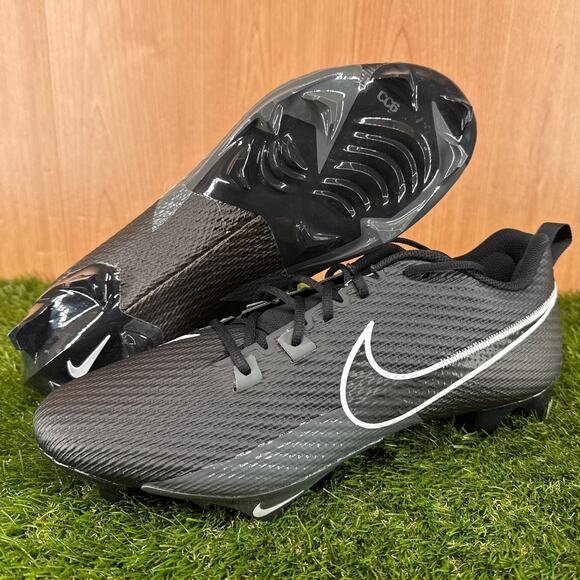 Nike Vapor Edge Speed 360 2 TB Black White Cleats FN7763-003 Mens Size 15 Wide